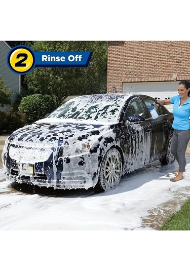 Xuweiwei Blue Promax Köpüklü Jet Nozzle Araba Yıkama Tabancası - Ayarlanabilir Menzil İle Kolay Lekesiz Temizlik