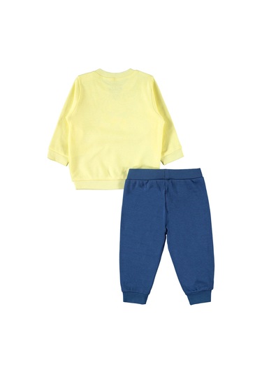 Kujju Erkek Bebek Pijama Takımı 6-18 Ay Sarı 2258702633ss-1 Sarı