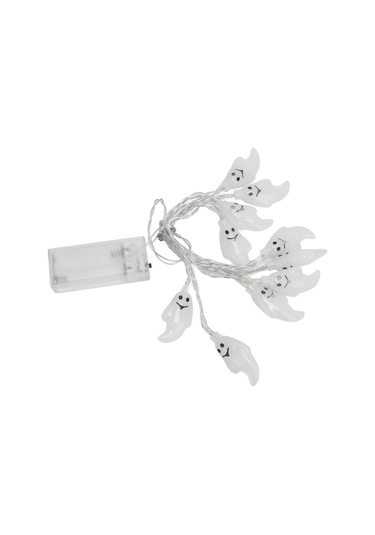 Shineyee Halloween Peri Bacaları Işıklı Zincir - 1.5m 10 Led Beyaz Işık, Plastik, İç/ Dış Mekan Dekorasyonu, 2aa Pil Pil Yok Diğer