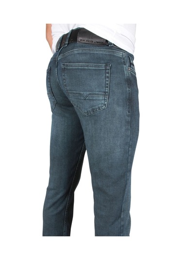 Erkek Örmek Likralı Rahat Kalıp Kot Pantolon