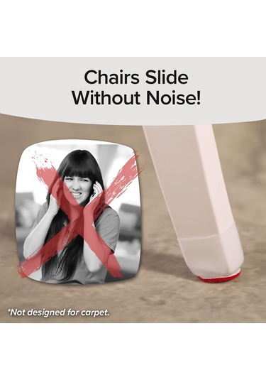 Neevoyu 16 Adet Silikon Masa Sandalye Ayak Koruması - Zıplama Olmayan, Zemin Ve Mobilyayı Korumak İçin Şeffaf Ayak Kılıfları