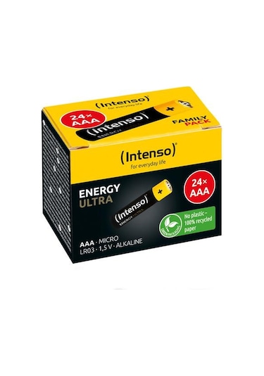 Intenso Energy Ultra AAA LR03 24adet İnce Kalem Pil