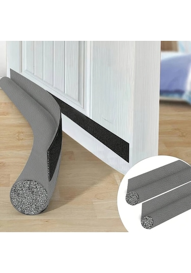 Sunshine011 Beyaz Tek Taraflı Yapışkanlı Suni Deri Kapı Altı Ses Ve Rüzgar İzolasyon Bandı Diğer