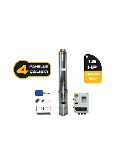 Dc Dalgıç Pompa 1.6hp / 1300w10v 4dc6-112-110-1300