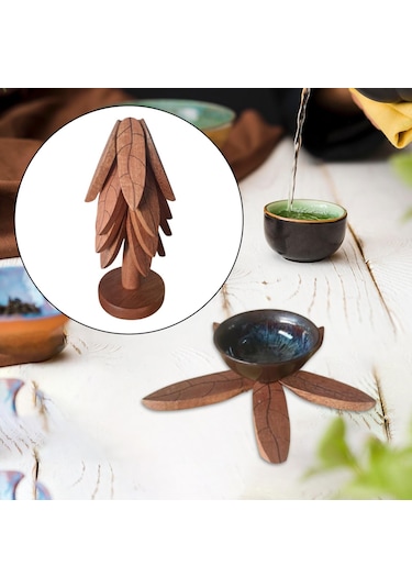 Homyl Yılbaşı Ağacı Bardak Altlıkları Sıcak Yemekler 4 Parça Set Diğer