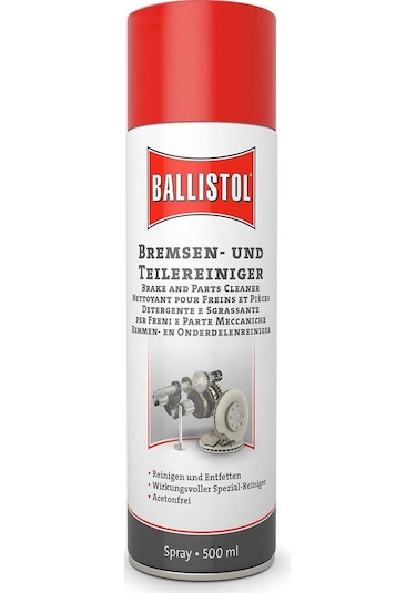 Balllistol 25340 Fren Ve Metal Parçalar İçin Temizleyici Sprey Yağ 500 ML