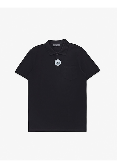 Pierre Cardin Erkek Siyah Tişört Basic 50325290-vr046