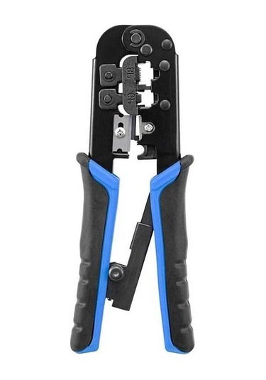 Novahub 3'ü 1 Arada Cırcırlı Sıkma Aleti, Tel Crimpers Striptizci Kesici, 8p 6p Ağ Hattı, Elektrikçi İçin