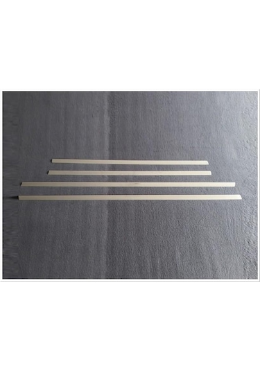 Markadan Peugeot 508 Krom Cam Çıtası 2010-2018 4 Parça Paslanmaz Çelik