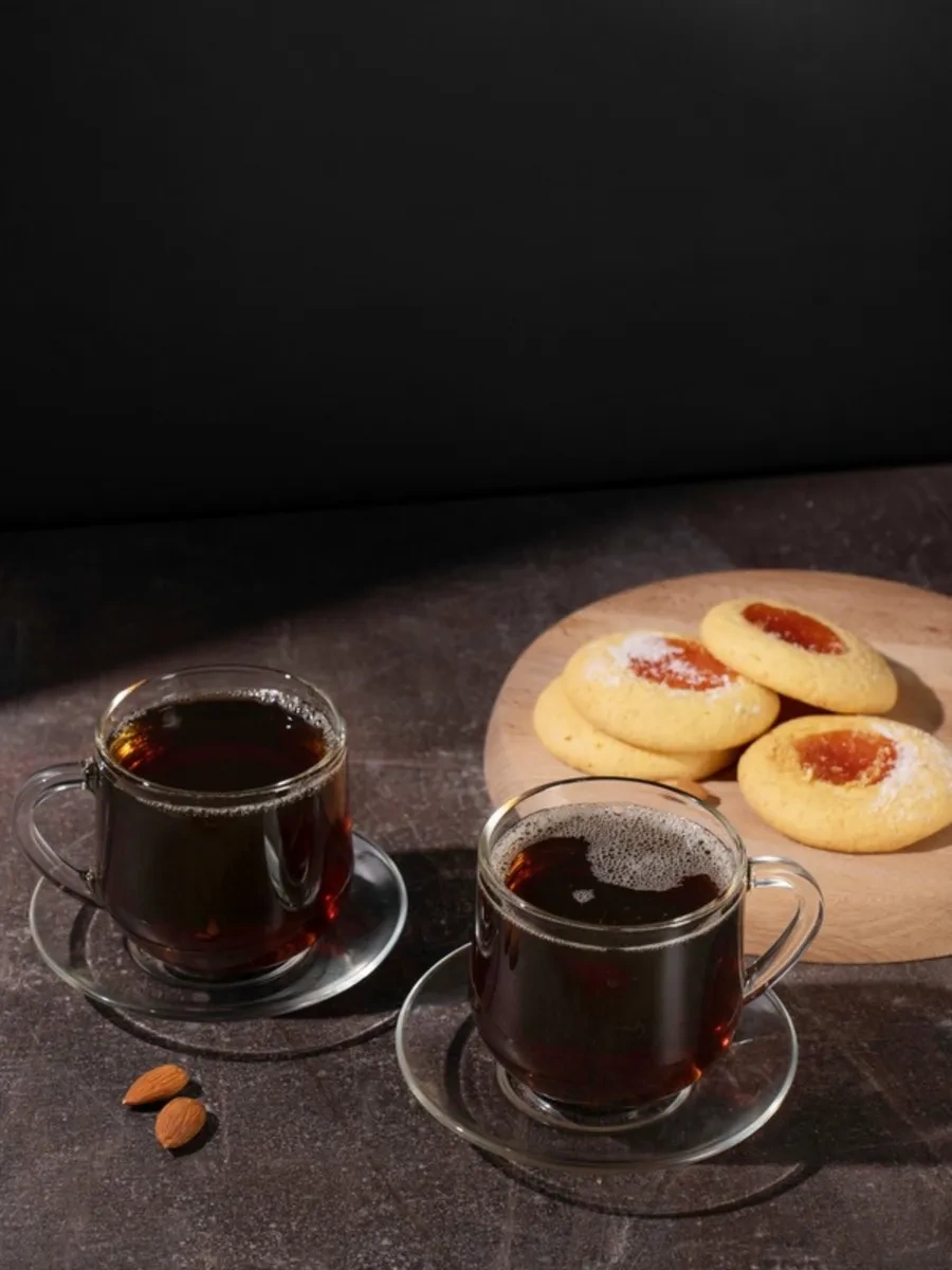 Purecrystal Çay Ve Kahve İçin Fincan Ve Tabak Seti 6 Parça 313126184 Beyaz