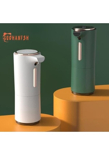 Novahub Yeşil Sensörlü Otomatik Sabunluk, Büyük Kapasiteli, Usb Şarj Edilebilir, Akıllı İndüksiyon, Köpük, El Sabunu Dispenseri Usb Charging Yeşil Yeşil