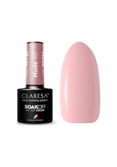 Claresa Kalıcı Oje Nude 107 Pembe Bej 5gr