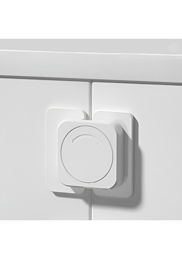 Sones Çok İşlevli Bebek Sıkışma Önleyici Kapı Mandalı Çekmece Buzdolabı Çocuk Güvenlik Kilidi Beyaz