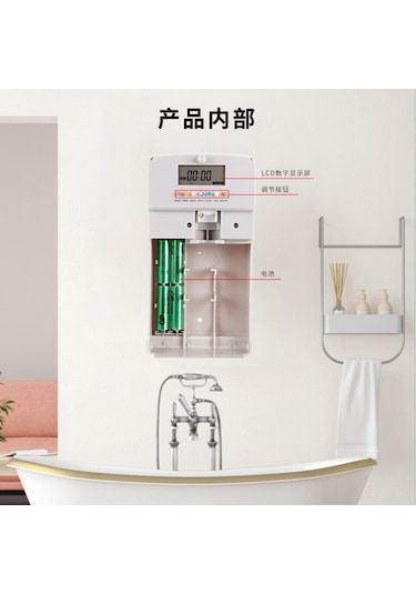 Hangfox Otomatik Zamanlayıcı Kokusu Saçan Makine - Banyo, Ktv, Otel İçin Koku Giderici Ve Hava Temizleyici Led Su Bazlı Aromatik Cihaz