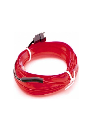 Araç Içi Kırmızı Neon Ledi Ip Led Torpido Ledi 2 Metre Neon Led