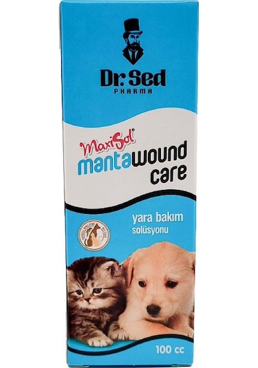 Köpek Yara Çizik Temizlik Bakım Solüsyonu 100cc
