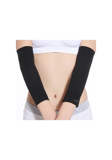 Xuweiwei Beige 3 Çift Kadın Nefes Alabilir Dirsek Kolçuğu