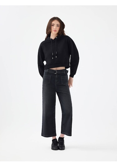 Loft Siyah Kadın Sweatshirt Lf2041030 Siyah