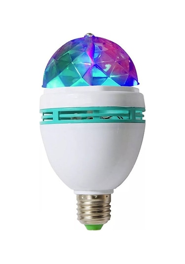 Powermaster Pm-14620 Animasyonlu Renkli Dönen Lamba E27