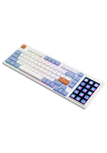 Ajazz Akp815 Blue White Orange Huannuo Short Tea Switch Rgb Mekan