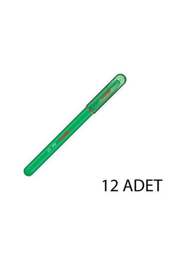 Rotring Jel Mürekkepli Tükenmez Kalem Yeşil 12'li