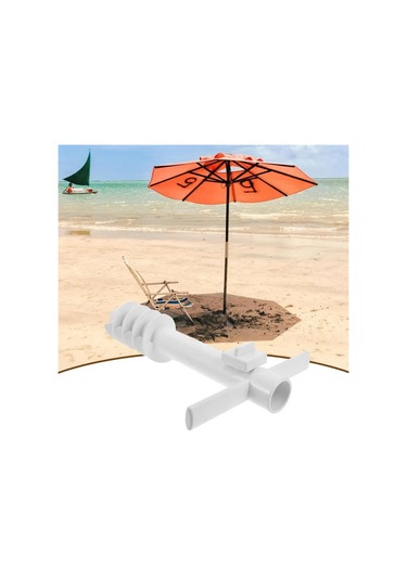 Plaj Şemsiyesi Kum Çapa Plastik Kamp Otlak Şemsiye Ve Teras