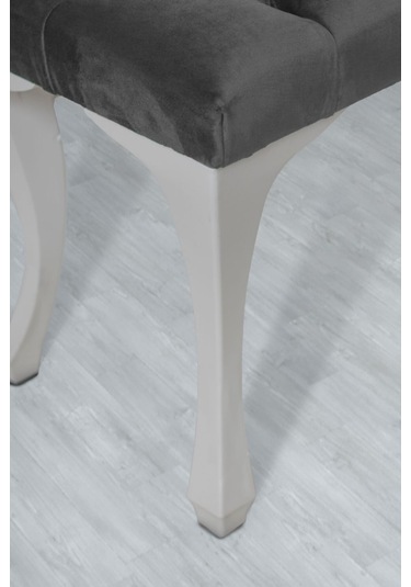 Gri Chester Model Babyface Kumaş Bench&koltuk&tabure&pofuduk Yatak Odası Takımı Ucu&önü Puff