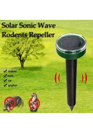 GÜNEŞ ENERJİLİ YILAN AKREP KÖSTEBEK BÖCEK KOVUCU-PİL GEREKMEZ