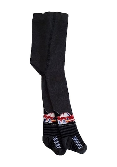 Lababy Erkek Çocuk Renkli Desenli Pamuklu Likralı Külotlu Çorap