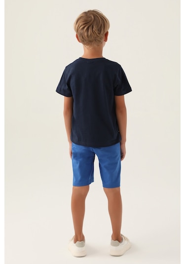 Rolypoly Soccer Lacivert Erkek Çocuk Bermuda Takım 5274-43129 Lacivert