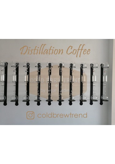 Cold Brew Demleme İstasyonu Metal Duvara Monte