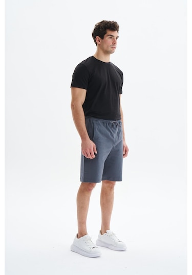 AR-MA Arma Erkek Regular Fit Basic Süprem % 100 Pamuk Cepli Şort Y29504279002 Gri