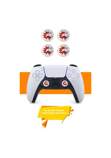 Ps3, Ps4, Ps5, Xbox Uyumlu Analog Stick Koruyucu - Clt-14 - 4 Lü Set