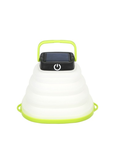 Soulader Taşınabilir Katlanır Solar Şarjlı Kamp Ve Seyahat Işık Aydınlatma Lambası Yeşil
