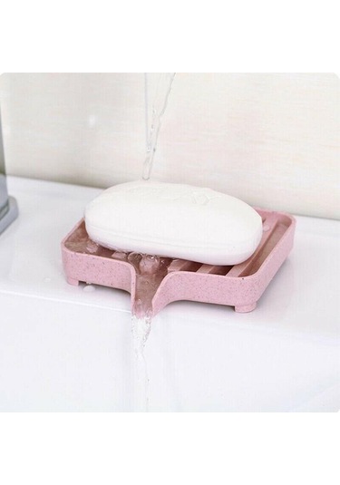 Yeşil 1 Adet Banyo Drenaj Sabunu Bulaşık Drenaj Sabun Kutusu Saklama Kutusu Mutfak Küvet Sünger Depolama Fincan Rafı Sabunluk Drenaj
