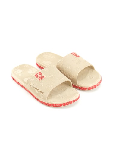 Gezer Kız Çocuk Airblow Yazlık Islak Zemine Uygun Ev Bahçe Banyo Havuz Terlik Bej