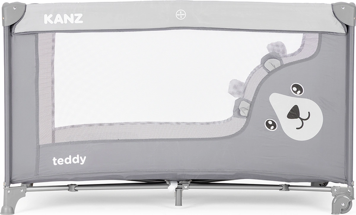 Kanz Teddy Oyun Parkı Ve Park Yatak Gri 60 X 120