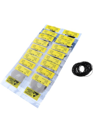 Suntek 950 Adet Kauçuk Silikon Saat Contası O-ring Case Arka 0.6mm