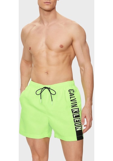 Calvin Klein Erkek Mayo Short Km0km00991 M0t Açık Yeşil