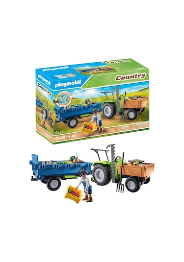 Playmobil Country Römorklu Traktör - 71249