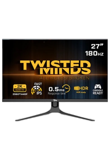 Twısted Mınds 27" Tm27qhd180ıps Qhd 180hz 0,5ms Gamıng Monitör