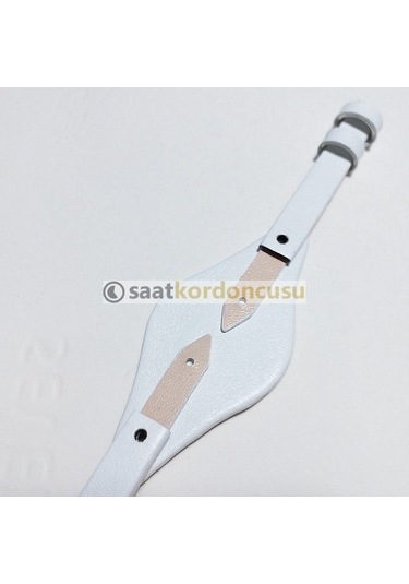 Fossil Es3265 Uyumlu Beyaz Deri Kordon