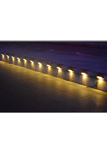 Singree Güneş Enerjili Led Bahçe Aydınlatma - Merdiven, Çit Ve Dekoratif Aydınlatma İçin