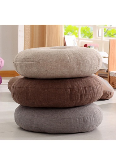 Suntek Zemin Yastığı Dekoratif Oturma Meditasyon Tatami Haki