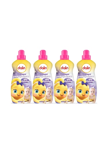 Dalin Çamaşır Yumuşatıcı Konsantre 1500ml Düş Bahçesi 4 Lü Set 4'lü Set