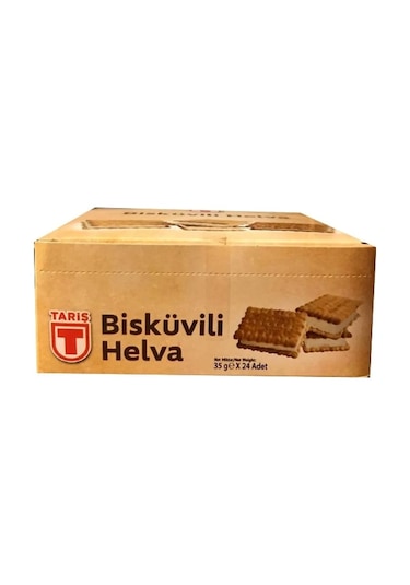 Tariş Büsküvi Arası Helva 24 x 35 G
