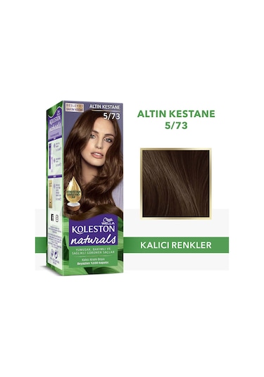 Wella Koleston Naturals Saç Boyası 5.73 Altın Kestane