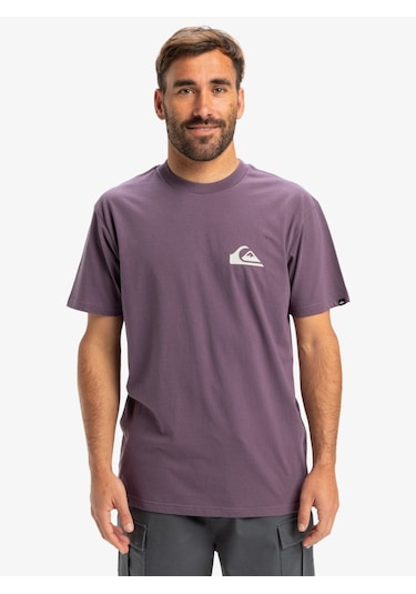 Quıksılver Vıntage Vıolet Ev Mını Logo Ss Erkek T-shırt Eqyzt08042-pqc0 Mor