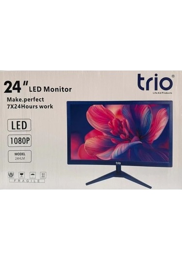Trio 24 Tr-24ws 1080p Vga+hdmı Led Monitör