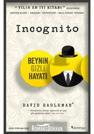 Incognito - Beynin Gizli Hayatı - David Eagleman - Domingo Yayınevi